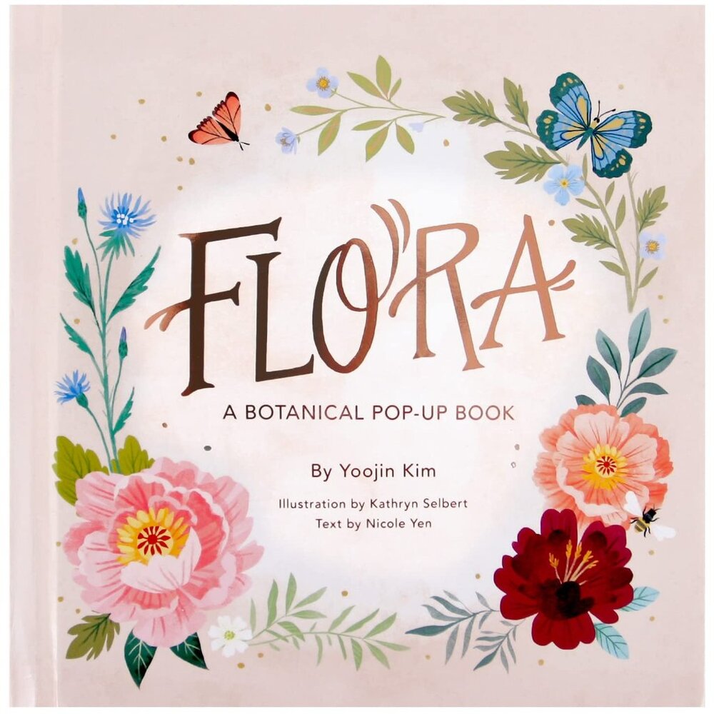 Flora: A Botanical Pop-up Book (4 Seasons of Pop-Up) - Hardcover